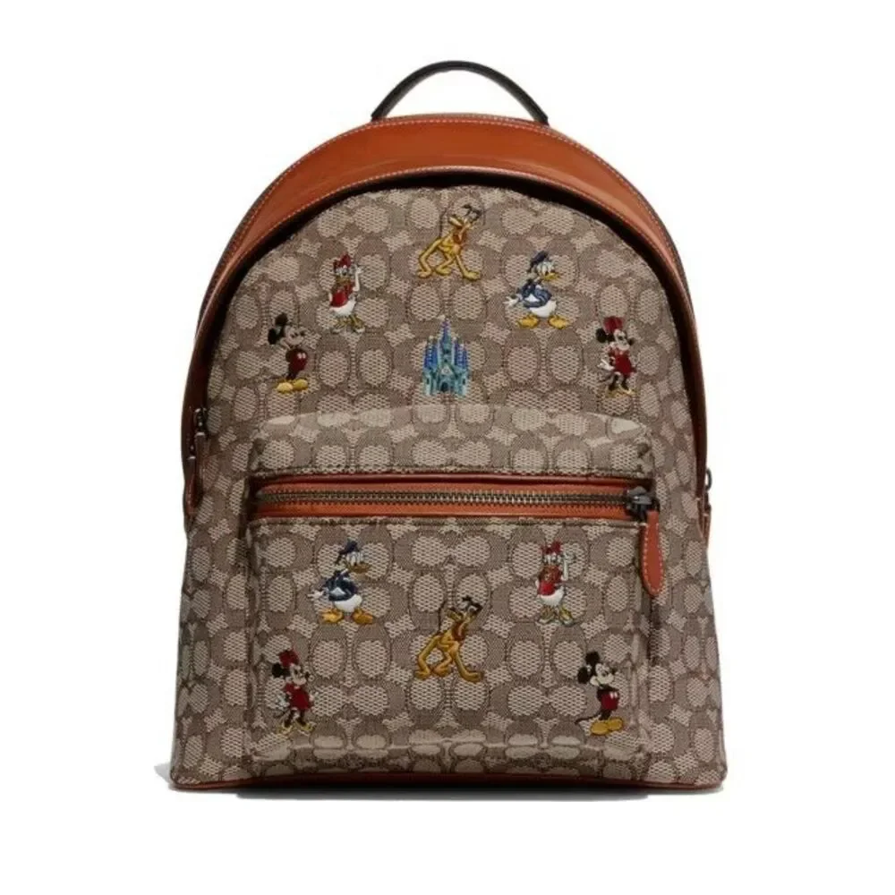 Coach X Disney Mickey & Friends Charter Backpack WDW 50th Anniversary - NWOT